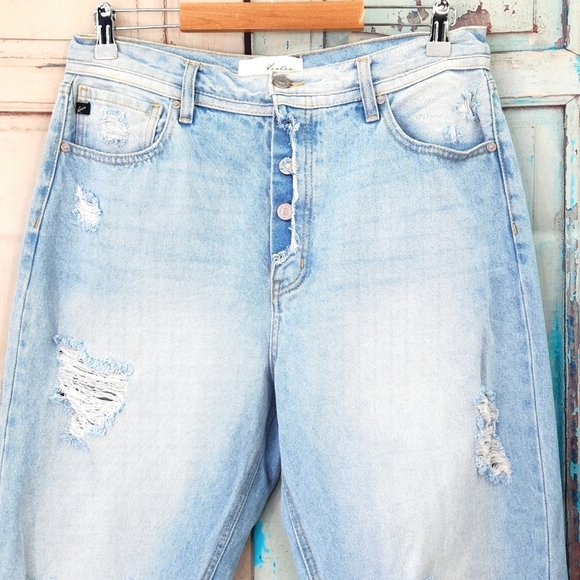 Kancan Paula 90s Straight Fit Leg Jeans - Picture 5 of 10